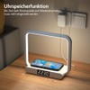 VOSFEEL Bedside Lamp with Charging Function, 4-in-1 Touch, Dimmable with