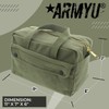 ARMYU Heavy Duty Small Tool Bag Tactical Cotton Canvas Mechanics