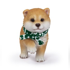 Uvia Mameshiba Raise Paws 3.7 x 1.9 x 3.3 inches (9.5 x 4.8 x 8.5 cm) Doll Figurine Figurine Animal Garden Decoration Dog Dog H23104