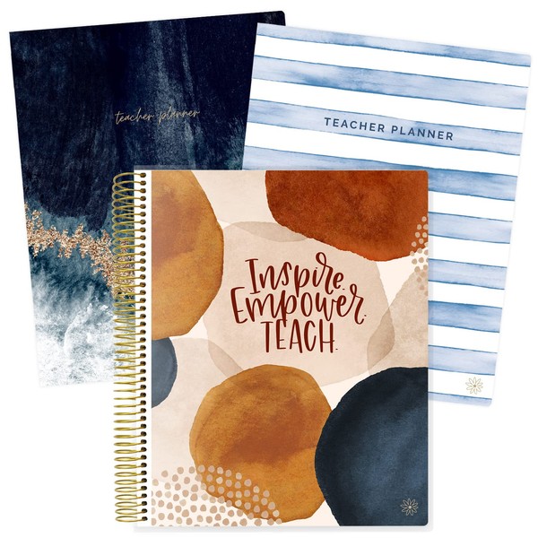 bloom daily planners Undated Academic Year Teacher Planner & Calendar