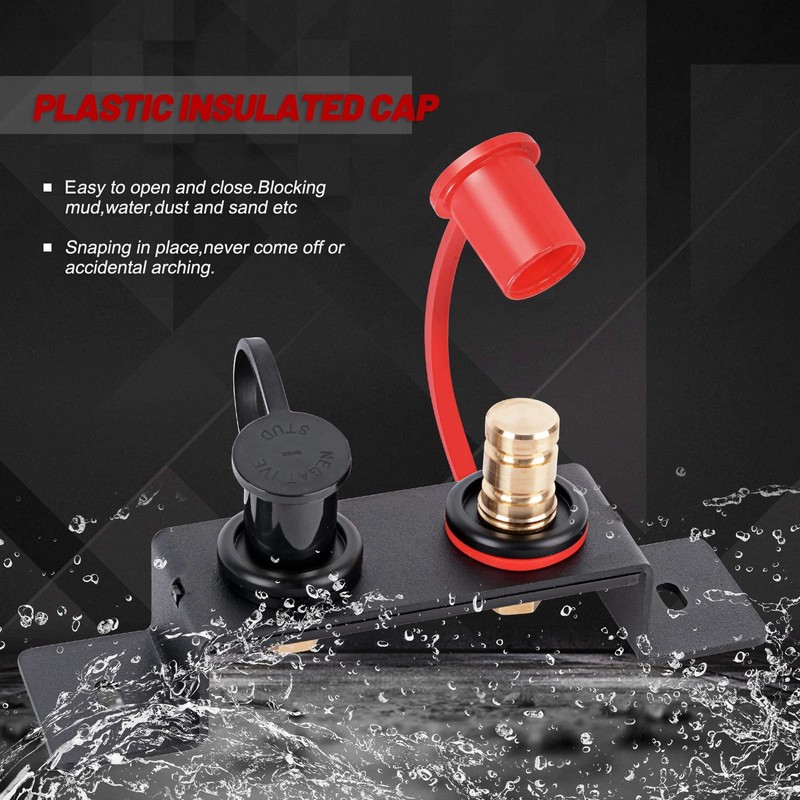 Battery Jump Post Terminals Remote Charging Tool for UTV ATV