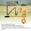 EVYLNORRS Chain Fence Strainer Electric Fence Energiser Repair Tool Barb