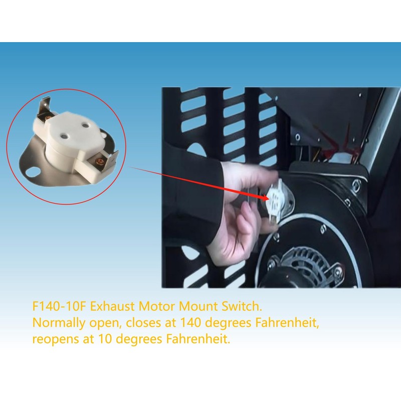 80599 Ceramic Low Temp Limit Switch Replacement for Vogelzang VG5790