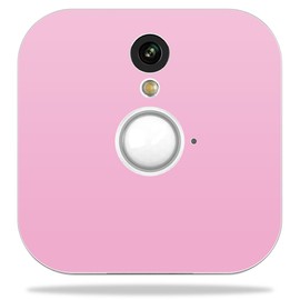 MightySkins Skin Compatible with Blink Home Security Camera - Solid Pink | Protective, Durable, and Unique Vinyl Decal wrap Cover | Easy to Apply, Remove, and Change Styles | Made in The USA