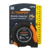 Truper FH-5M, Flexómetro Gripper, contra impacto, 5 m, cinta 19