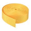 MECCANIXITY Flat Nylon Webbing Strap 1.5 Inch 10 Yards Gold