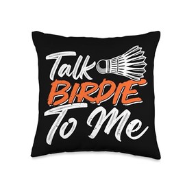 Talk Birdie To Me Throw Pillow