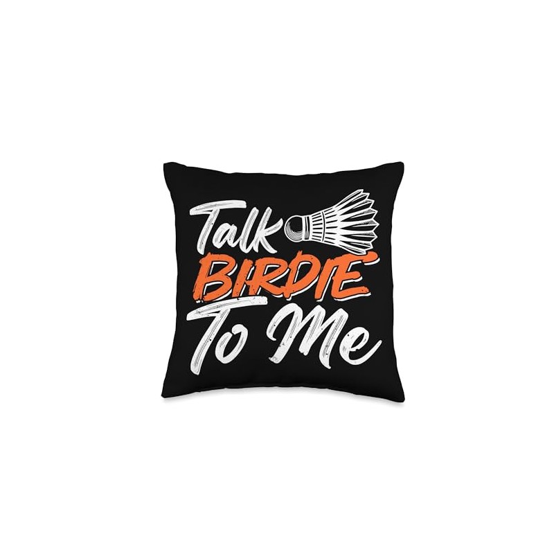 Talk Birdie To Me Throw Pillow