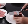 Starchef Cheese Butter Slicer Scraper Server,Sharp Blade,Anti-Slip Handle,Stainless Steel,Black