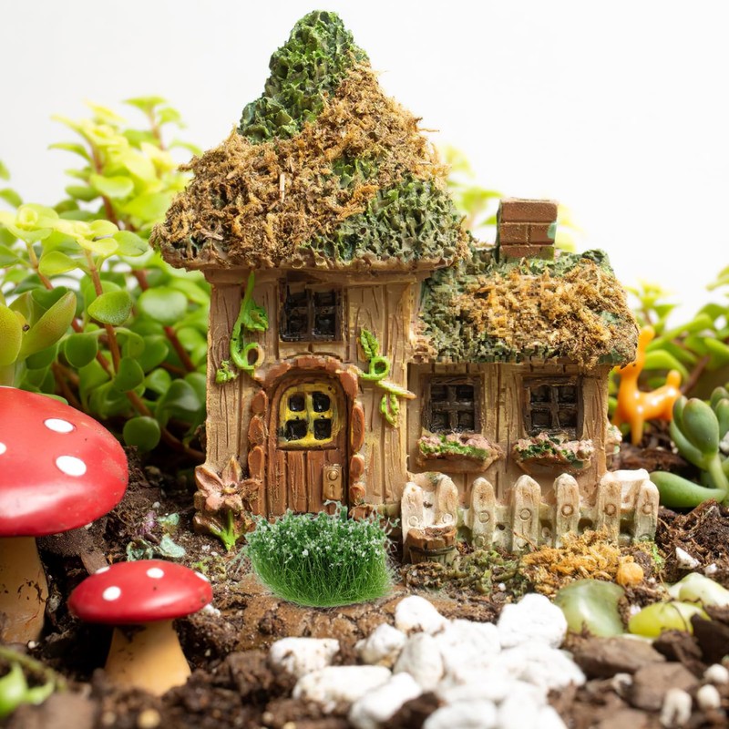 NUOLUX モデル草 ジオラマ 人工芝生パウダー 情景コレクション 10個セット DIY 建物モデル 装飾 箱庭