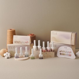 classic nail Revzel Flat Velvet Magnet Gel + 30 parts / 레브젤 플랫 벨벳 자석젤+파츠30개