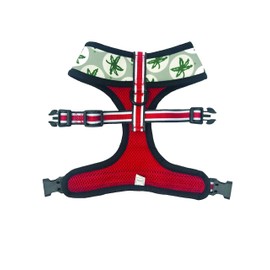 Pronto Petwear Ohio State | Buckeyes Football Stripe Reversible Pet Harness L