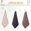 Mikinona 3 Pcs Cotton Dish Cloths Highly Absorbent Wash Cloths