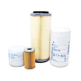 CFKIT Filter Kit Compatible with Kubota L35 w/D1703 Eng. (Single Air Filter) (No Cab Air Filter)