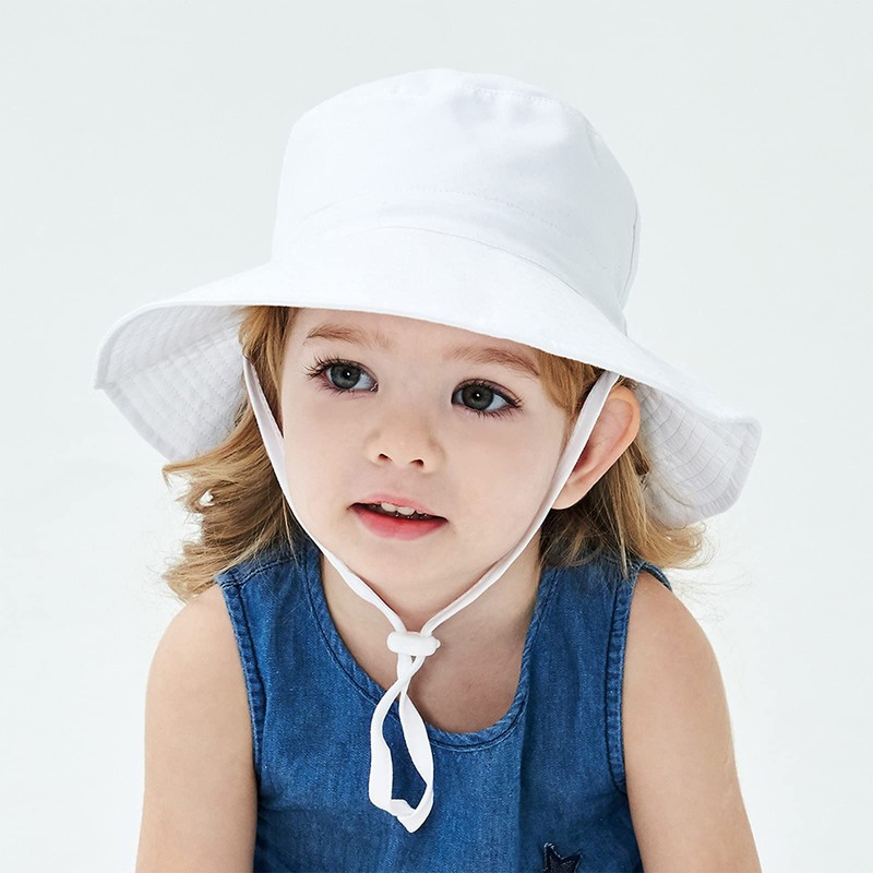 LO SHOKIM Baby Sun Hat 2 Pack Toddler UPF 50+