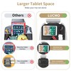 LUCMO Car Backseat Organizer with Touch Screen Tablet Holder,9 Storage