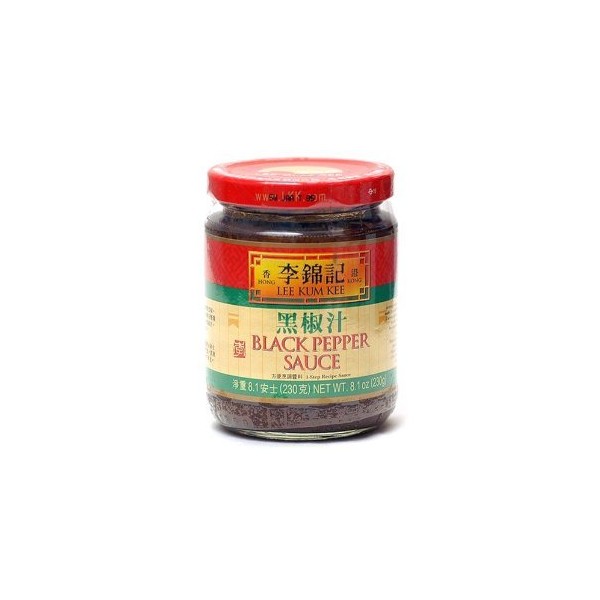Lee Kum Kee Black Pepper Sauce, 8.1-ounce Jars (Pack of 2)