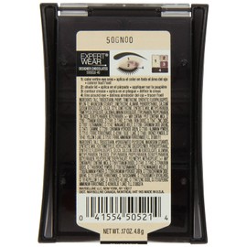 Maybelline New York Expert Wear Eyeshadow Quads, 40q Designer Chocolates Chic Naturals, 0.17 Ounce