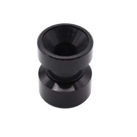 1 Pair 2pcs SHLPDFM Black Swing Arm Spool 8mm swing bolt slider Aluminium Paddock Stand Bobbins Fits for Motorcycle Threaded Rear Rocker