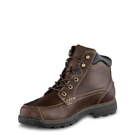 Irish Setter, Soft Paw, Men’s, Waterproof, Full Grain Leather, Chukka Shoe, Brown, 10.5 D (Medium)