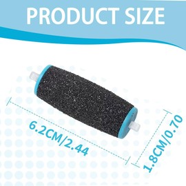 ZORTVUL 10 Stück Scholl Hornhautentferner Ersatzrollen,Ersatzrollen Kompatibel Mit Scholl Velvet Smooth,Scholl Ersatzrollen,Scholl Hornhautentferner,Für Hornhautentferner, Hornhautraspel Elekt