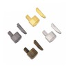10 Sets Metal Zipper Head Slider Zipper Bottom Sliders Head