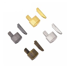 10 Sets Metal Zipper Head Slider Zipper Bottom Sliders Head Sliders Retainer Insertion Pin Zipper Stopper for DIY Sewing (Gun Metal, 10)