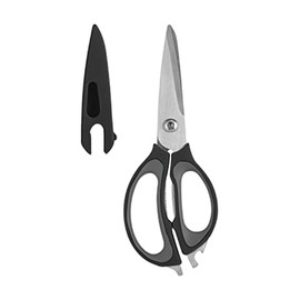 Farberware 4-in-1 Kitchen Shears, 2-Piece, Black and Gray