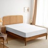 Funky Gadgets Fitted Sheet Double White Deep Pocket 10 Inch