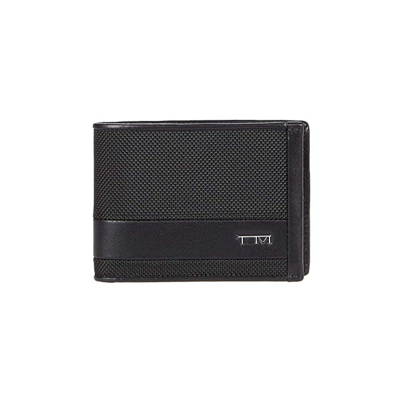TUMI - Alpha Double Billfold - Men's Premium Wallet -