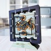THE GEARS CLOCK Desk Clock 10 Inches with Real Moving