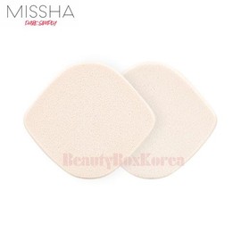 MISSHA NBR Flocking Dual Puff 2p