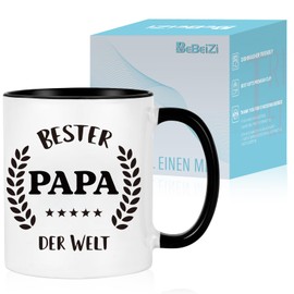 Dad Gift Birthday, Mugs with "Bester Papa der Welt", Gifts for Father's Day, Gift for Christmas, Gifts for Men, Gifts for Dad, Christmas