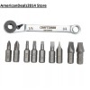 CRAFTSMAN Ratcheting Screwdriver Bit Set 10pc Phillips Slotted Torx (CMHT68008)