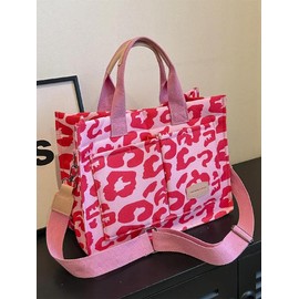 Summer Everything Tote Bag for Women, Plain/Cherry Pattern Work Bag, Makeup Bag, Everyday Bag, Trendy Versatile Work Tote Bag, Girl Large Beach Bags Gift, Fall Outfits, Fall Freshness Fall Outfits:_multicolor3_Please Refer To The Pictures for Dimensions
