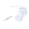 Aqbau® Door Handle with Door Knob Rotatable | Button Push