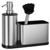 ODesign Kitchen Soap Dispenser Set - 3 in 1, Stainless