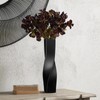 Tall Vase On Floor, 16.34" Twisted Geometric Flower Vase for