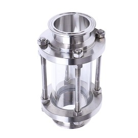 Sanitary Sight Glass, Stainless Steel in-Line Flow Sight Glass with Clamp End, Tri Clamp Type, Φ51mm