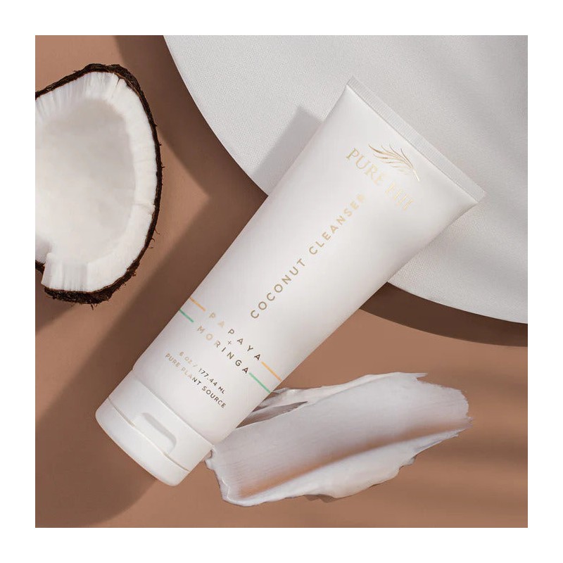 Pure Fiji Coconut Cleanser With Papaya & Moringa 175ml