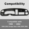 PIT66 Dash Board Bezel Cover Compatible with 1998-2002 Dodge Ram