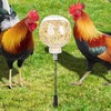 Chicken Feeders, Chicken Feeder Jar with Stake | Refillable Dispenser