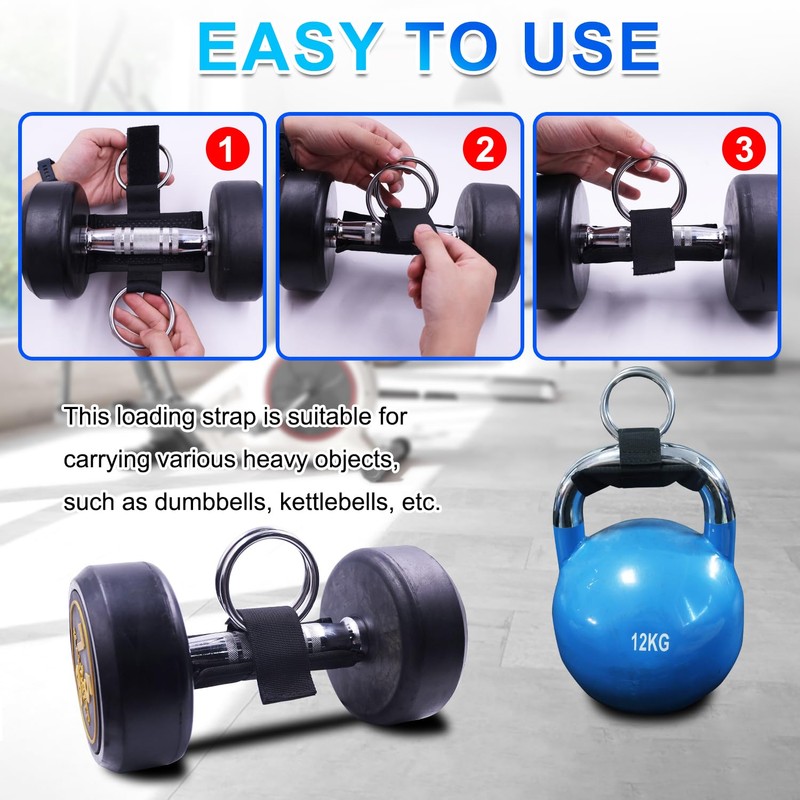 J Bryant Loading Dumbbells Strap for Dip Belt Squat Pull-up,Load
