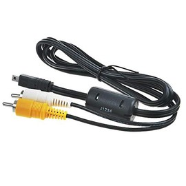 AV A/V Audio Video TV-Out Cable for Panasonic DMC-LZ5 DMC-LZ6 DMC-LZ7 DMC-LZ8 DMC-LZ10 Camera