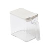 b2c Spice Container (White) | Sarasa Design Seasoning Container, Flour,