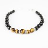 TOuWA Haori String, Men's, Adult, Natural Stone, Agate, Onyx, Tiger