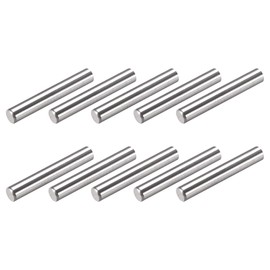 METALLIXITY Dowel Pin (5mmx25mm) 10Pcs, 304 Stainless Steel Shelf Support Pegs Pin Fastener Elements - for Metal Devices, Furniture Installation, Industrial, DIY