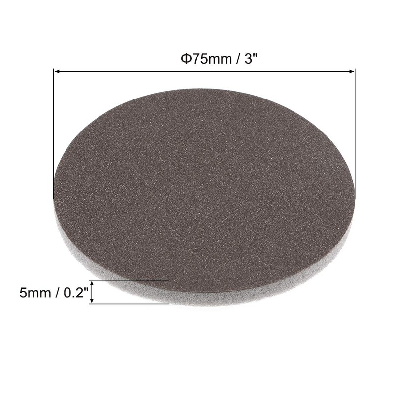 sourcing map 3-Inch 600-Grits Sanding Sponge Hook and Loop Sanding