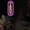 Tarot Neon Sign for Psychic Shop Fortune Teller Spiritual Decor-Purple