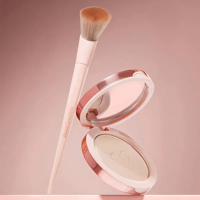 Polvo Compacto Fijador Pretty Pressed Beauty Creations Tono 07 Naturally
